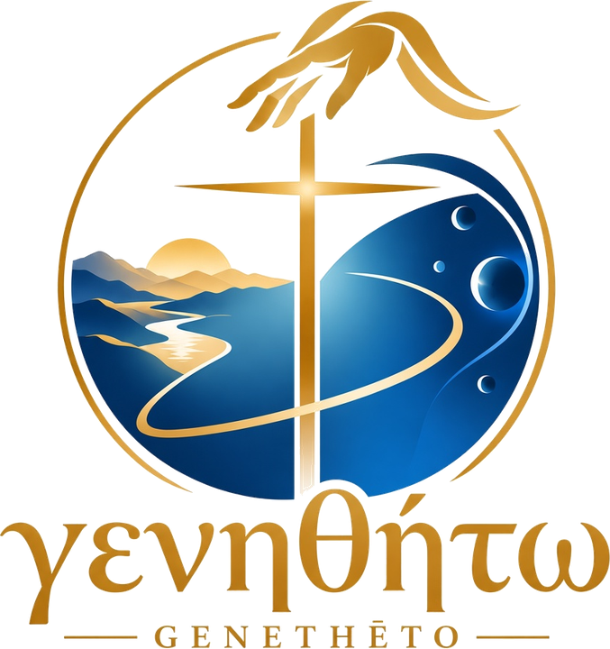 Logotipo Genethēto: γενηθήτω